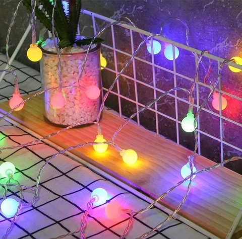 Светодиодные гирлянды OKAL RED EAST, теплый белый свет, 3 метра, 20 LEDs