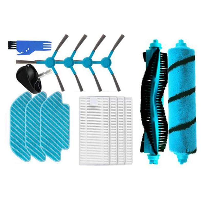 Роликовая мягкая щетка фильтр НЕРА сменная ткань для швабры Cecotec Conga 4090 4690 5090