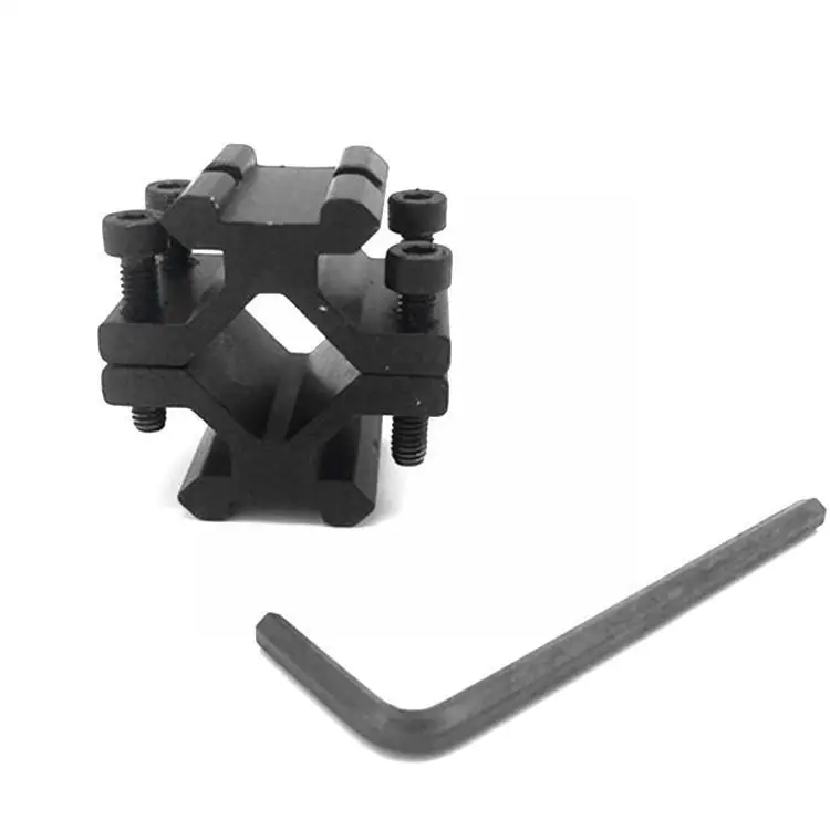 

Quick-release Butterfly Clip Picatinny Weaver Rail Barrel Mount Adapter For Scope Flashlight Accessories Universal P3L8