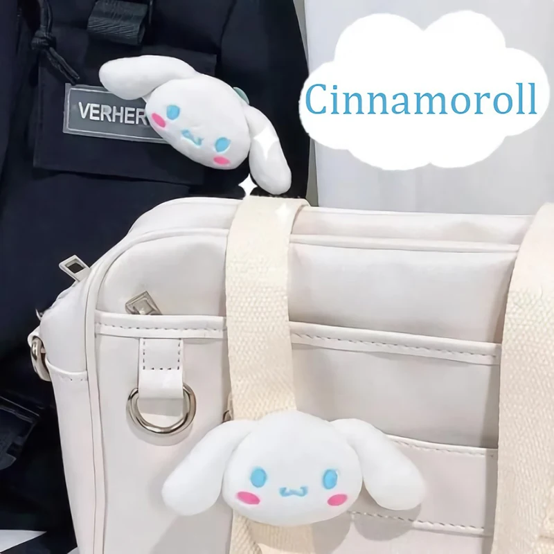 

Плюшевая брошь-кукла Sanrios Hello Kitty Kawaii Kuromi Cinnamoroll женская одежда значки рюкзаки Подвески декоративные аксессуары