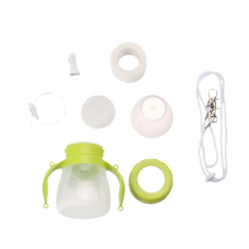 

Silicone Breast Pump Baby Bottle & SNS-Feeding-Set Anti-Colic Supplemental Nursing System 0m+ Baby Breastfeeding Mom