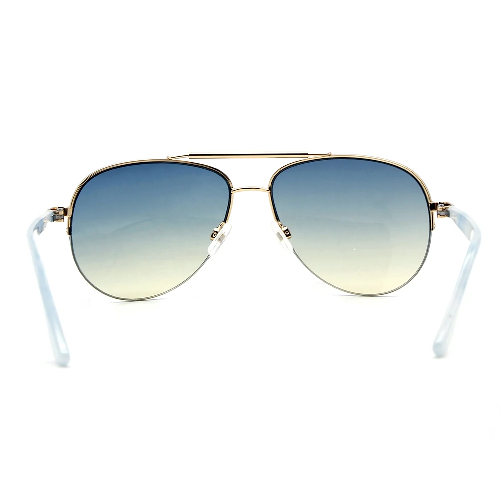 Круглые очки из нержавеющей стали Óculos De Sol