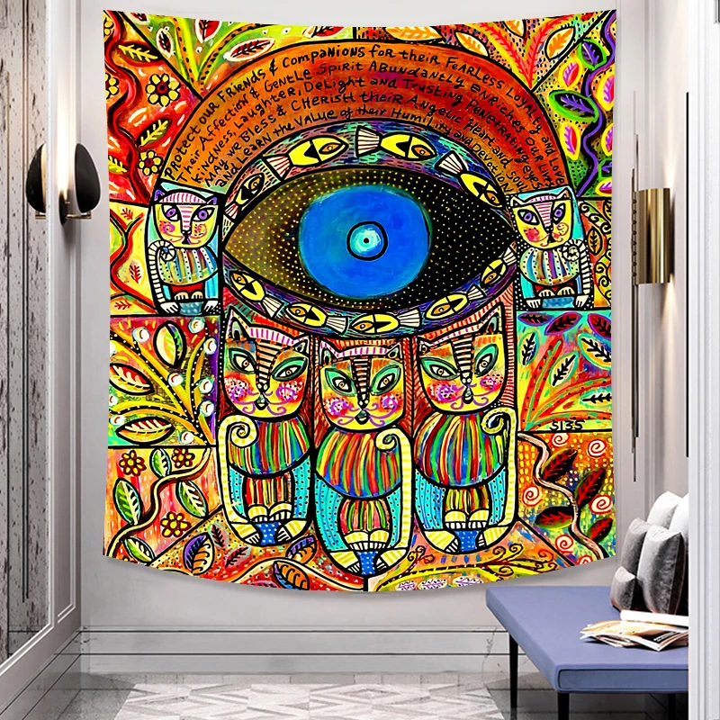 Картина маслом в древнем стиле с изображением Иисуса Христа гобелен Луны Ван