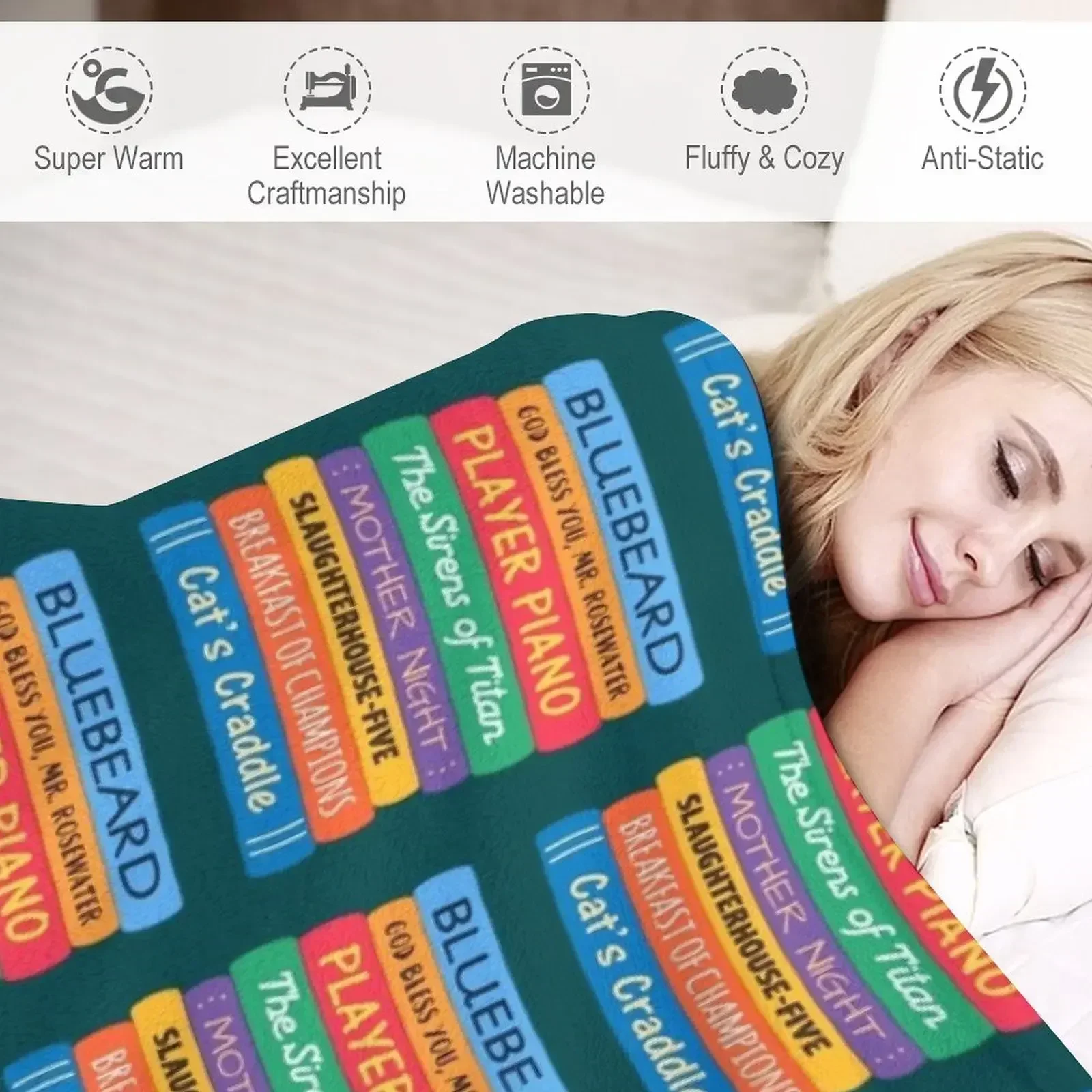 Книга Курта Воннегута тонкое мягкое одеяло