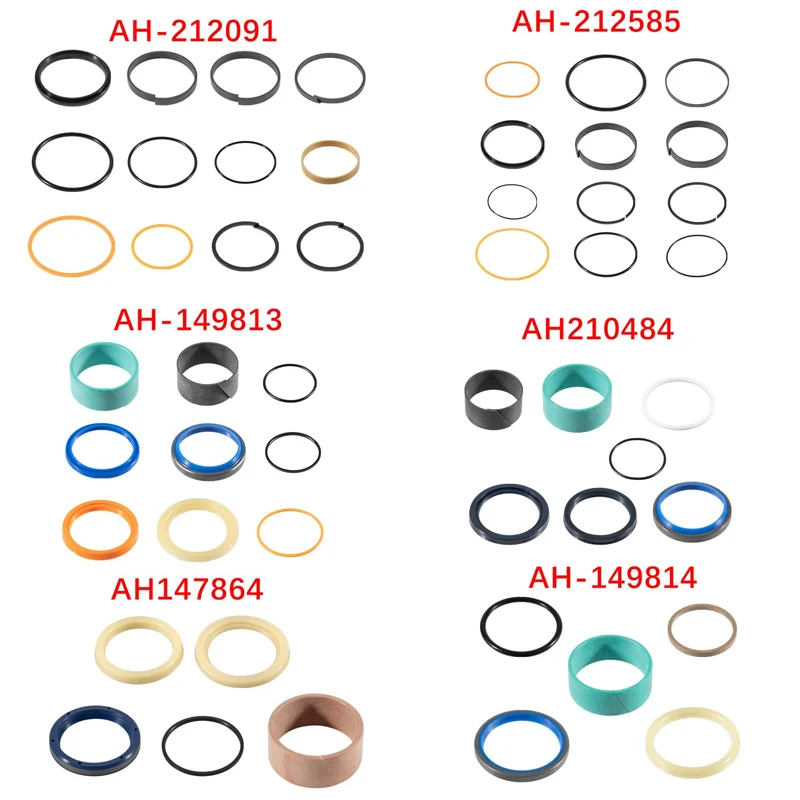 Комплект уплотнений гидравлического цилиндра всего машины подходит для John Deere 310E