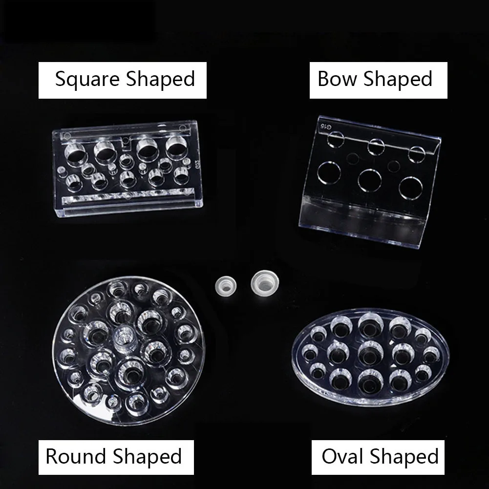 

Многофункциональные 4 шт./компл. акриловые чашки для чернил для татуировок, стойка для хранения ручек для микроблейдинга, держатель для маки...