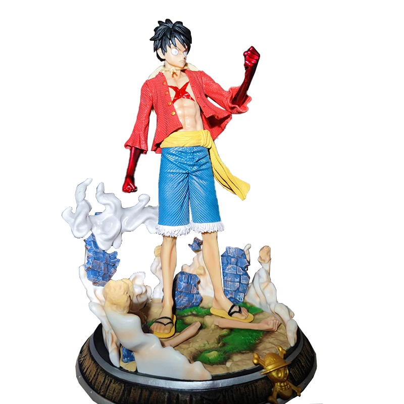 

One Piece GK Dream Sanji Black-footed Fragrant Custard Dream Luffy Boxed Hand-made Model Decoration Statue