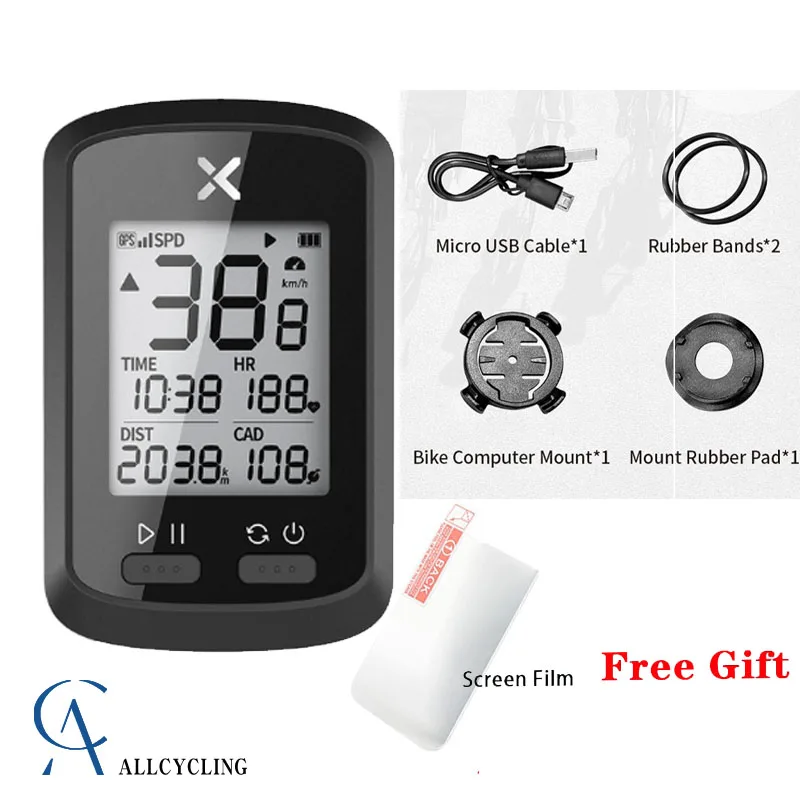 

XOSS G G+ GPS Cycling Computer Wireless Bike Speedometer Tracker Bluetooth-Compatible ANT+ Waterproof Road MTB Bike Odometer