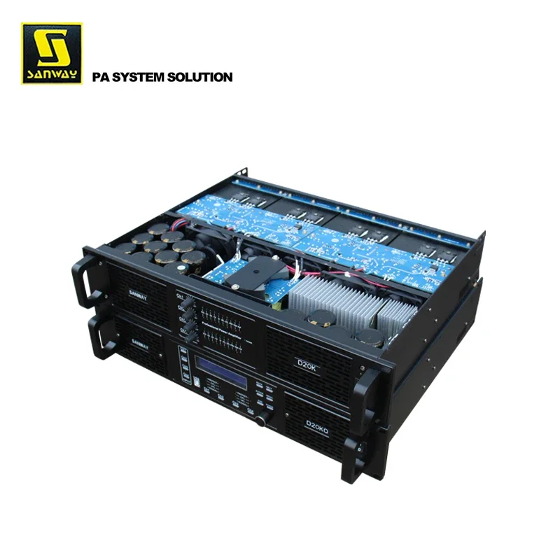 D20KQ FP20000Q Sanway 4-канальный усилитель мощности DSP Professional