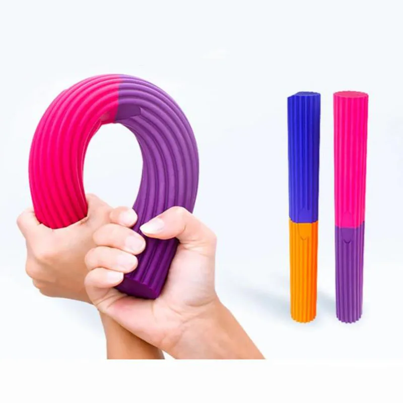

Torsion Bar Silicone Fitness Stick Arm Force Rod Wrist Strength Exercise Resistance Stick Wrist Strength Arm Exerciser
