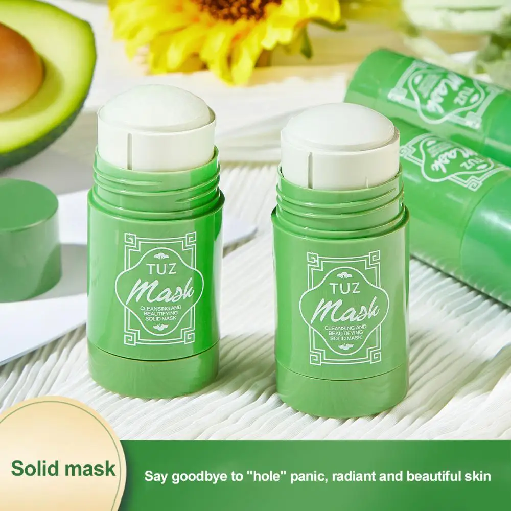 Extracts Purifying Clay Mask Stick Moisturize Clean Pores Blackhead Smear Mud Mask Skin Care Tslm