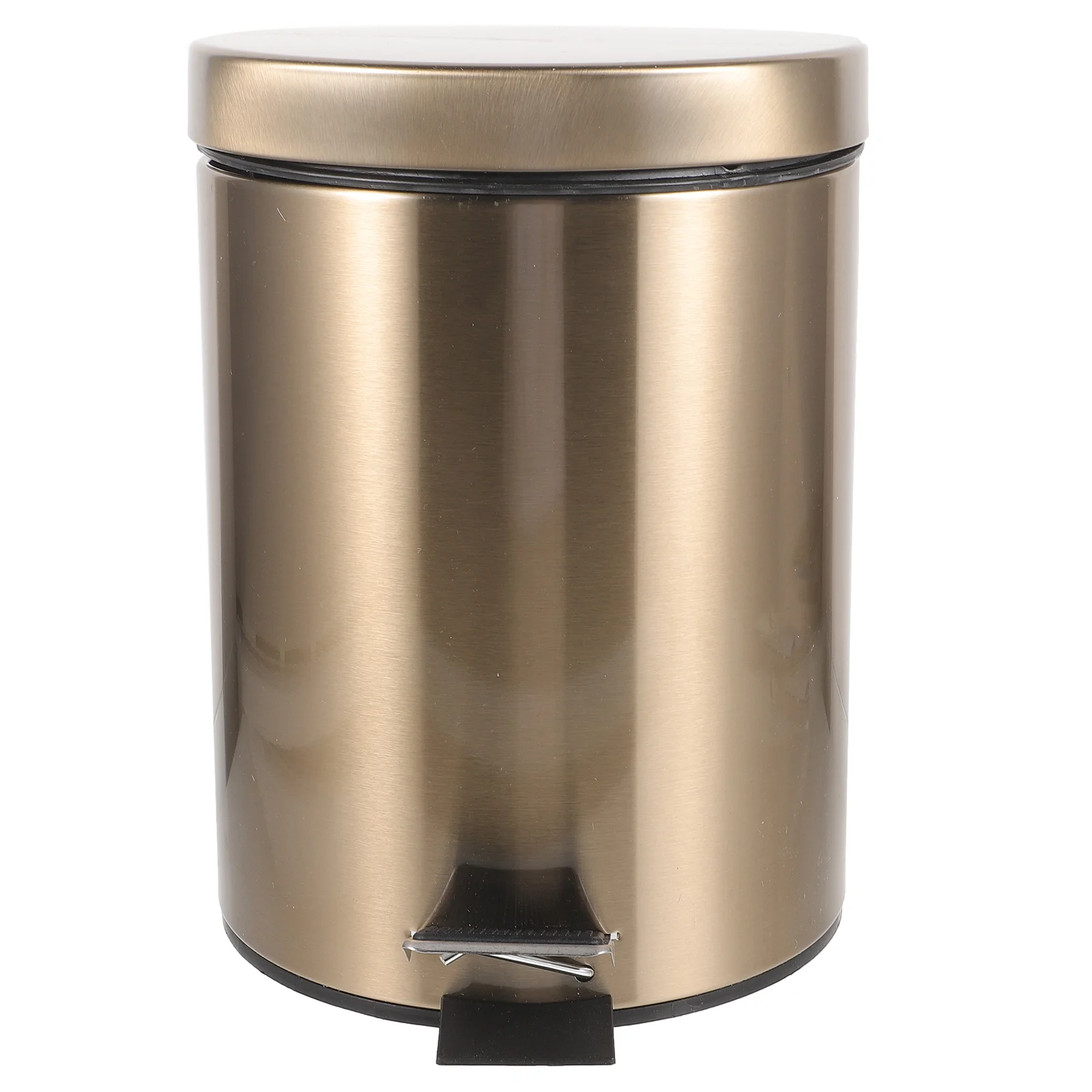 

Trash Can Pedal Holder Waste Container Multifunction Household Garbage Stainless Steel Kitchen Bin Office