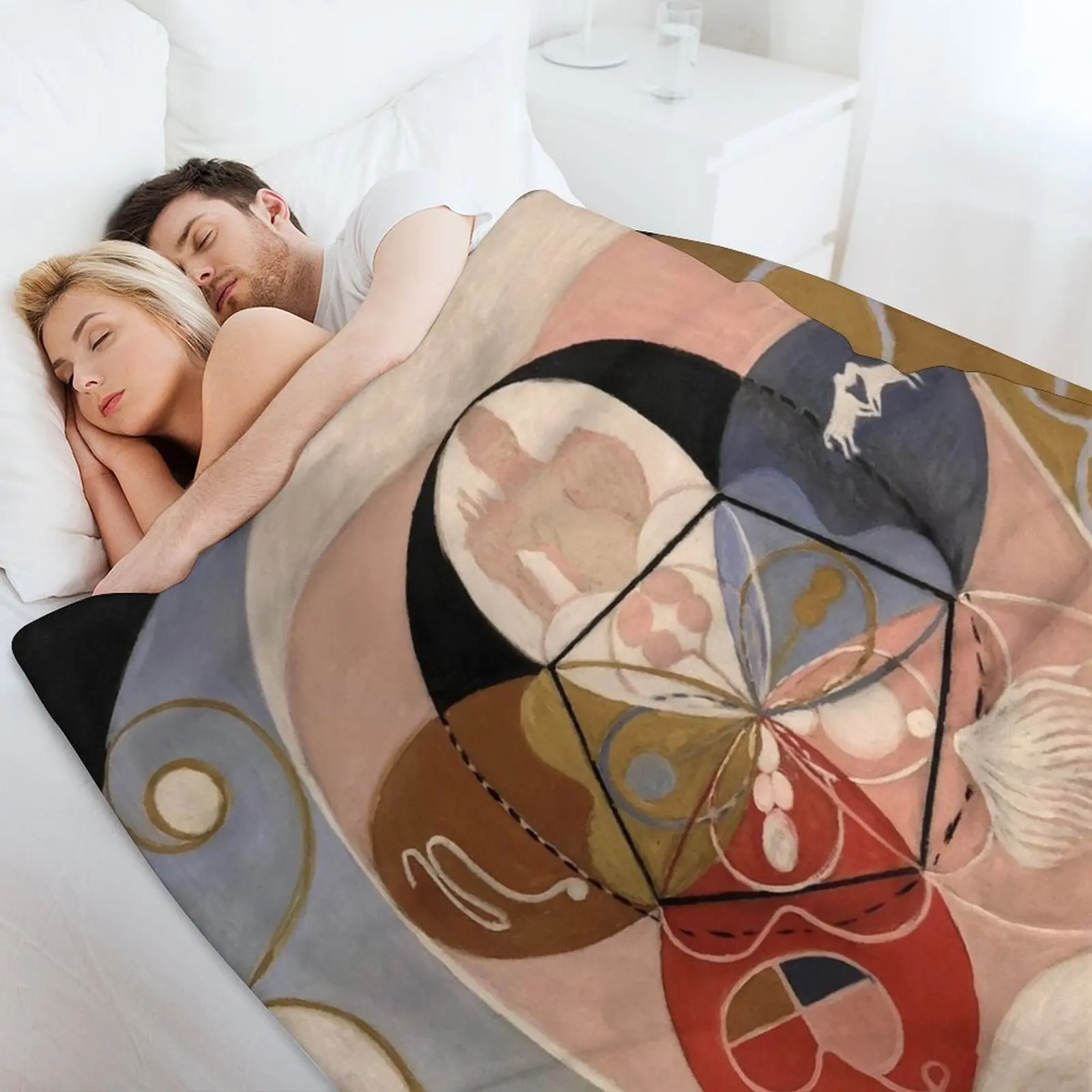 Hilma af Klint Evolution № 14 группа VI пледы одеяла для детей модные диваны фланелевые