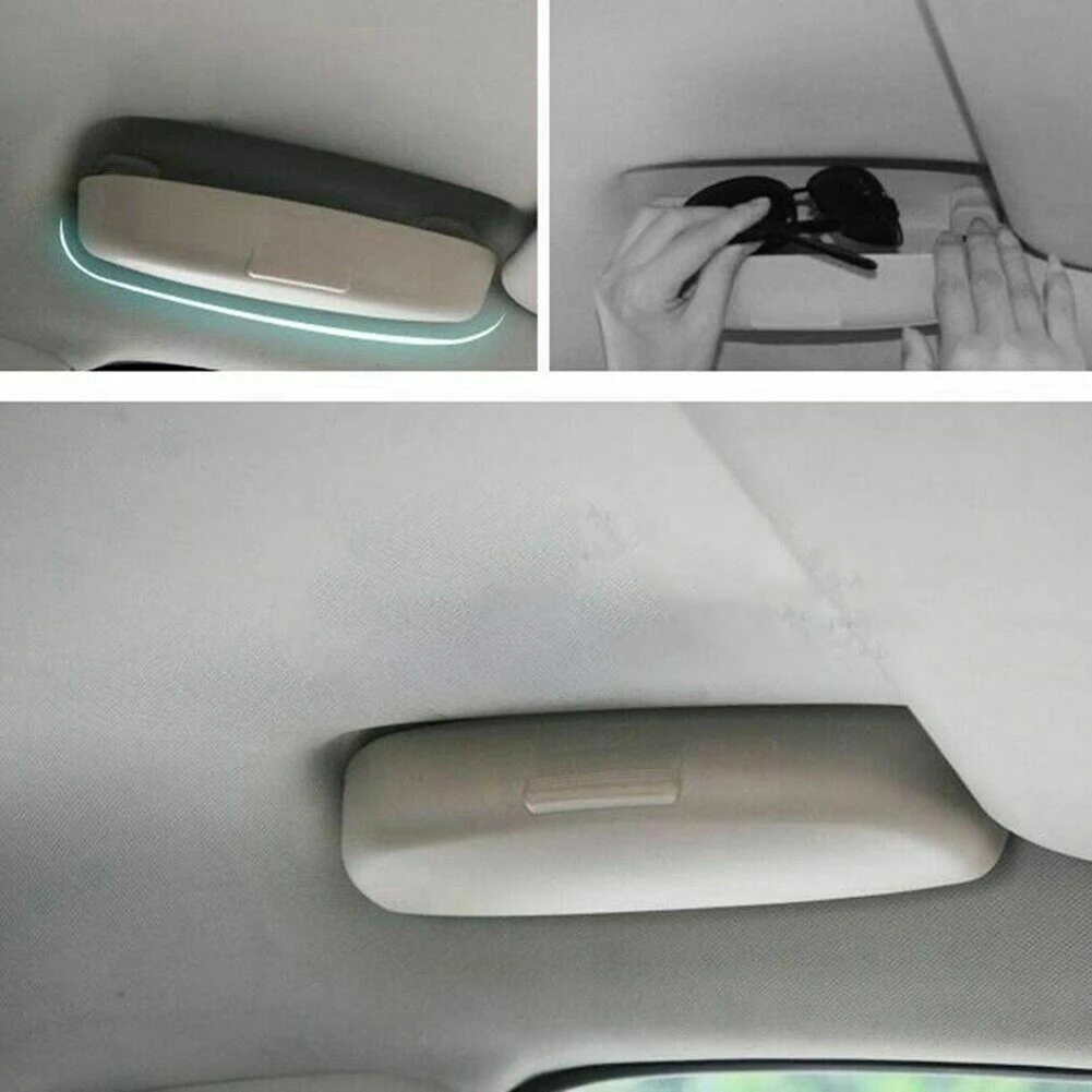 

100% Brand New High Quality Wholesale Durable Practical Sunglasses Holder Car Plastic Glasses Case Storage Box