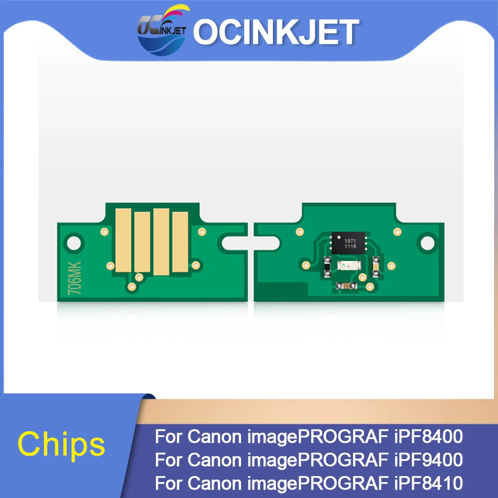 

OCINKJET Ink Cartridge Chips Permanent Chips For CANON PFI-706 For Canon imagePROGRAF iPF8400 iPF9400 iPF8410