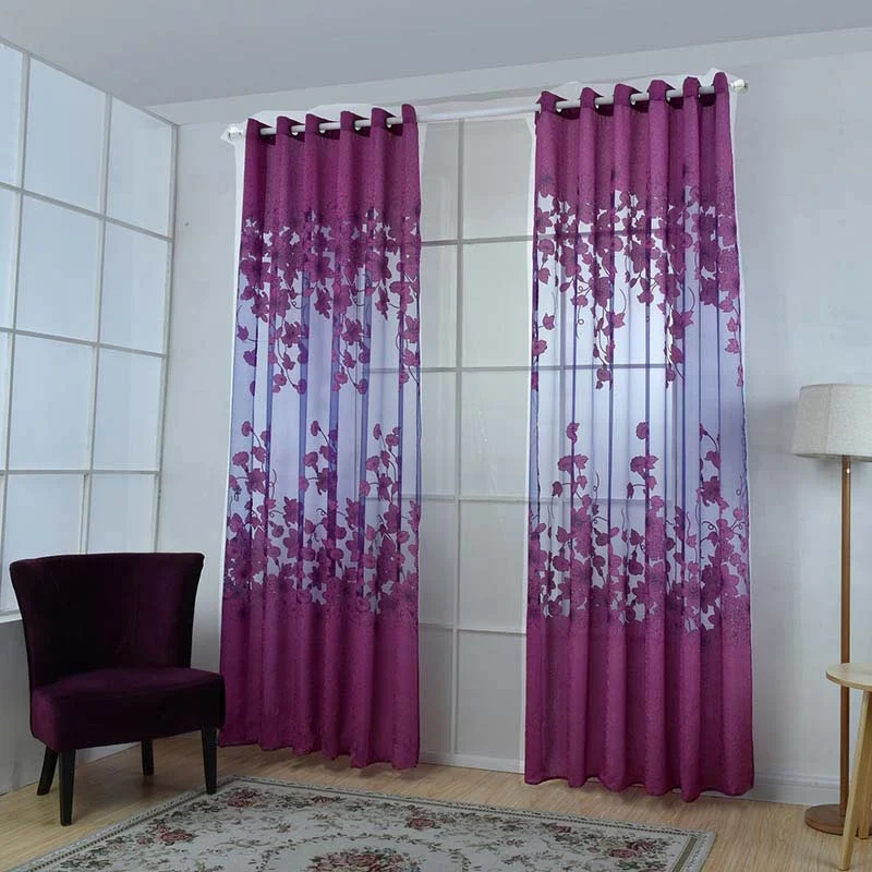 

Шторы на окна с вышивкой, 100x250 см, 1 шт.