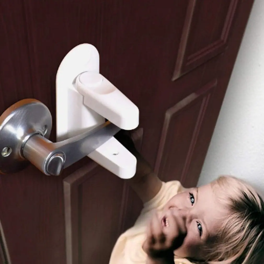 

Baby Safety Door Lever Lock Fashion Baby Child Safety Lock Childproof Door Protection Door Handle Lock