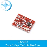 new ttp223 touch button module capacitive single channel self locking touch switch sensor for arduino