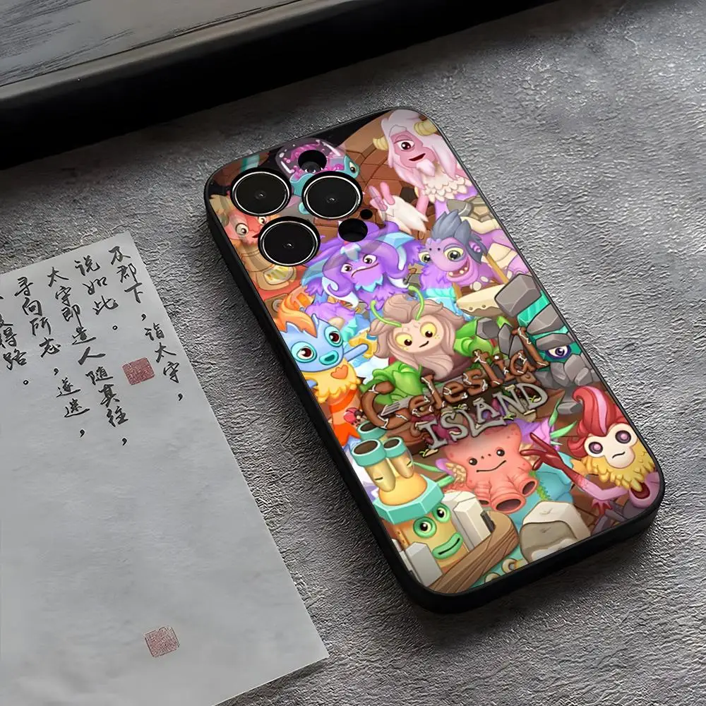 Фото Чехол для телефона My Singing M-Monsters для Iphone 15 Pro Max 17 14 11 16 13 12 Pro Xs Max Mini Xr X 7 8 Plus Shell Coque №1
