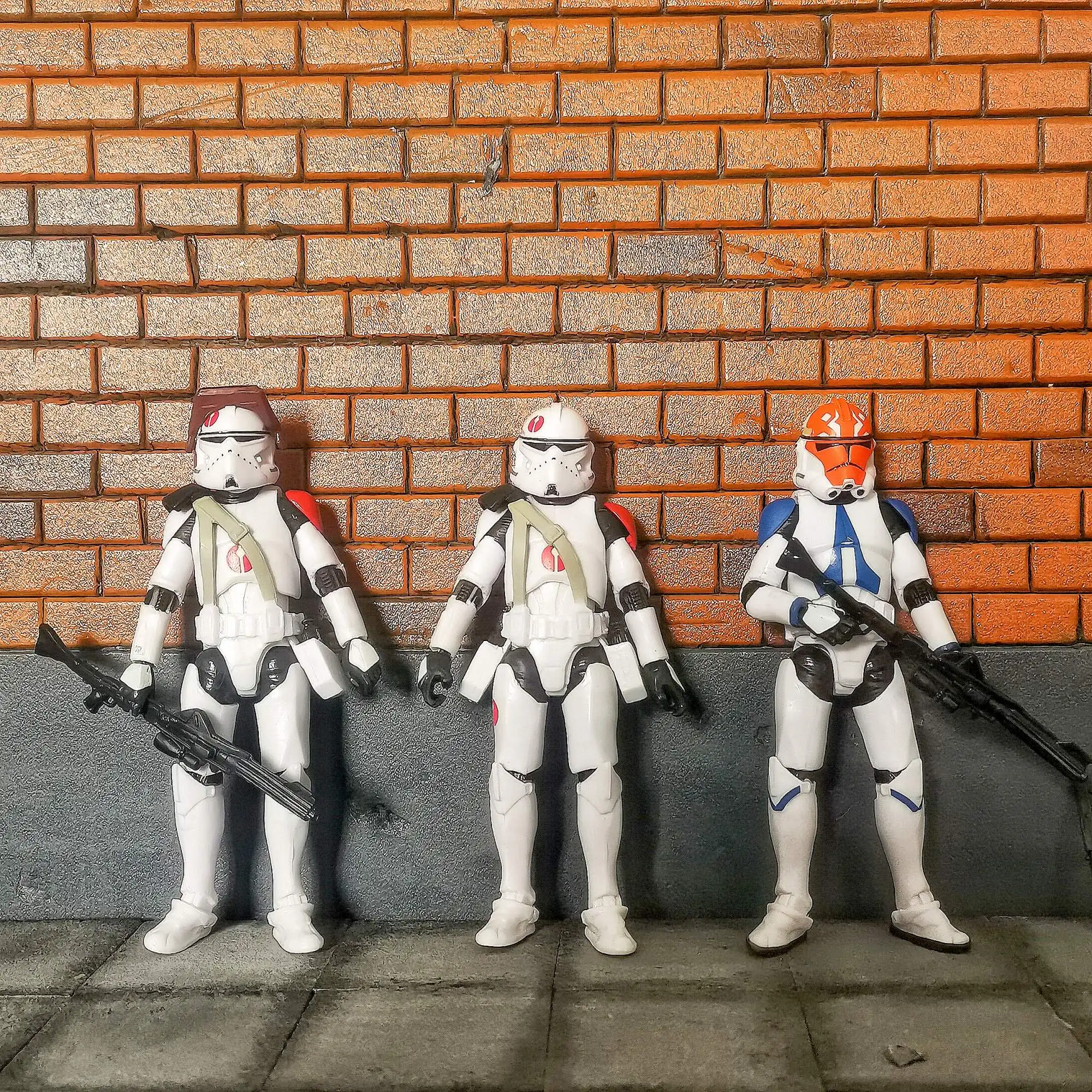Фото Звездные войны 3,75 дюйма 1/18 501st 212th 91st Clone Trooper Captian Rex Commander Neyo Фигурка Игрушки Модель Свободная №3