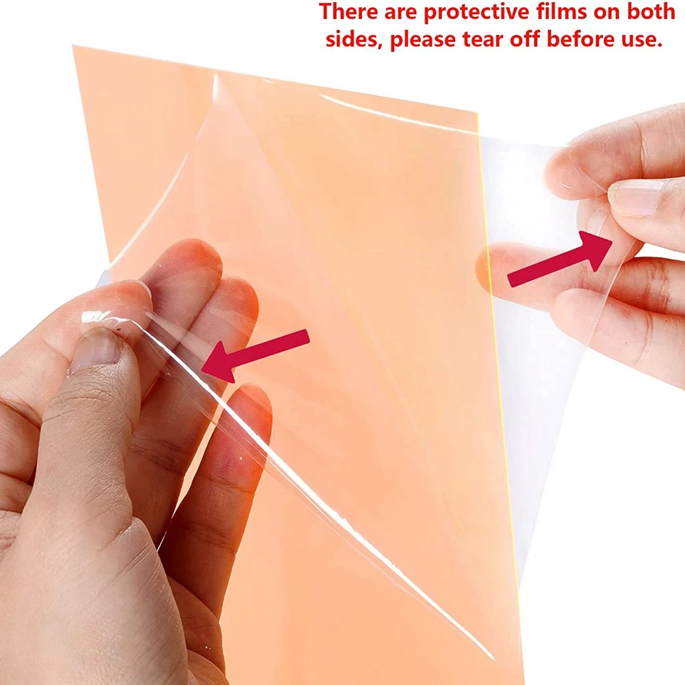 9 шт. гелевый световой фильтр для коррекции цвета цветные накладки освещения