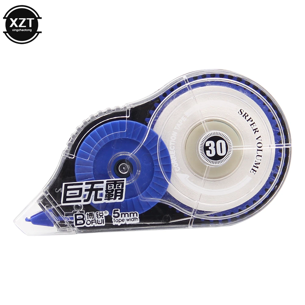 

30M Roller Big Capacity Correct Belt White Sticker Error Correction Tape Student Office School Supplies Stationery