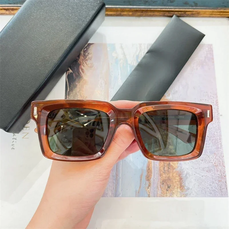 Солнцезащитные очки британского бренда CGOP 1386 2024 женские ацетатные