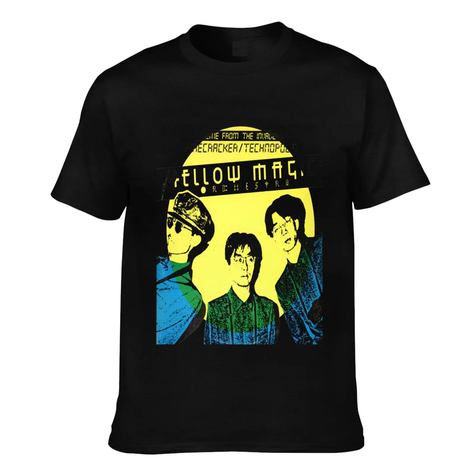 

Yellow Magic Orchestra Electronic Ymo 4780 Men's Clothing Graphic T Shirts Vintage T Shirt Tshirts For Men T-Shirt T-Shirt Men
