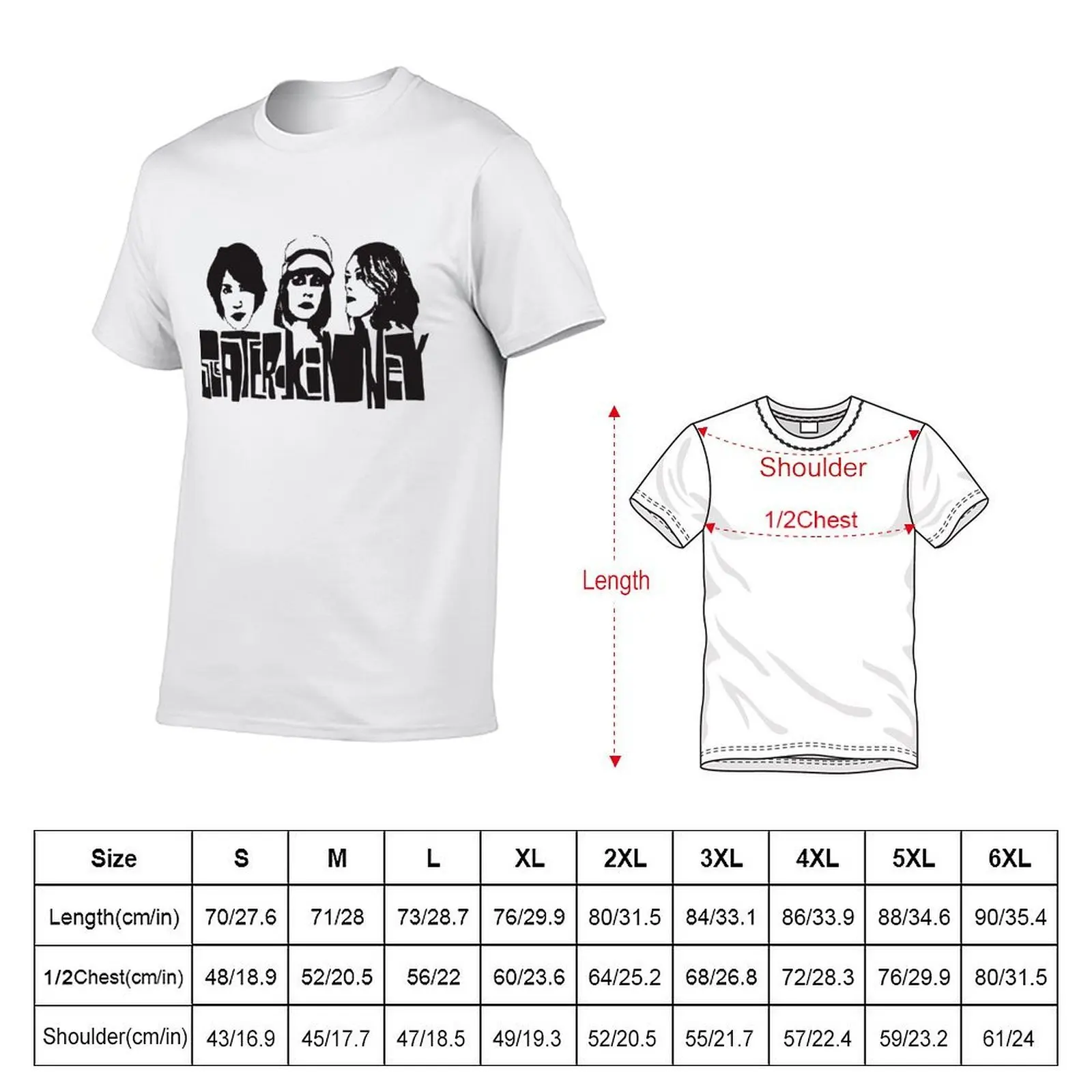 Фото Футболка Amung Sleater-Kinney, влагоотводящая спортивная футболка №2