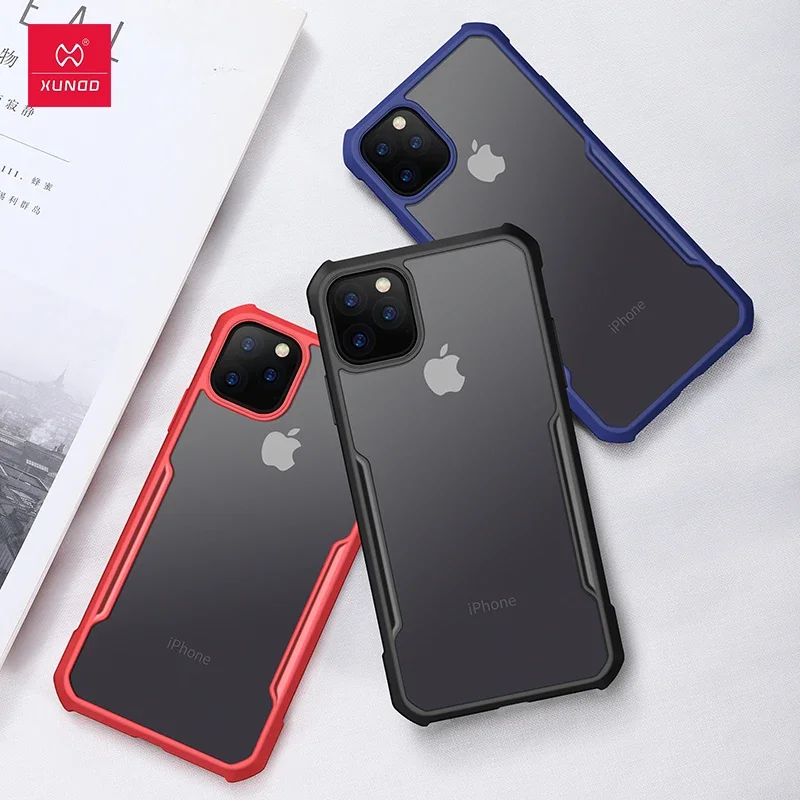 Для iPhone 11 Pro Чехол Xundd Противоударный чехол Прозрачный чехол из ПК + ТПУ Бампер для телефона iPhone 11 Pro Max Чехол с кольцом (art.: 3920cda71ad44) - 3920cda71ad44