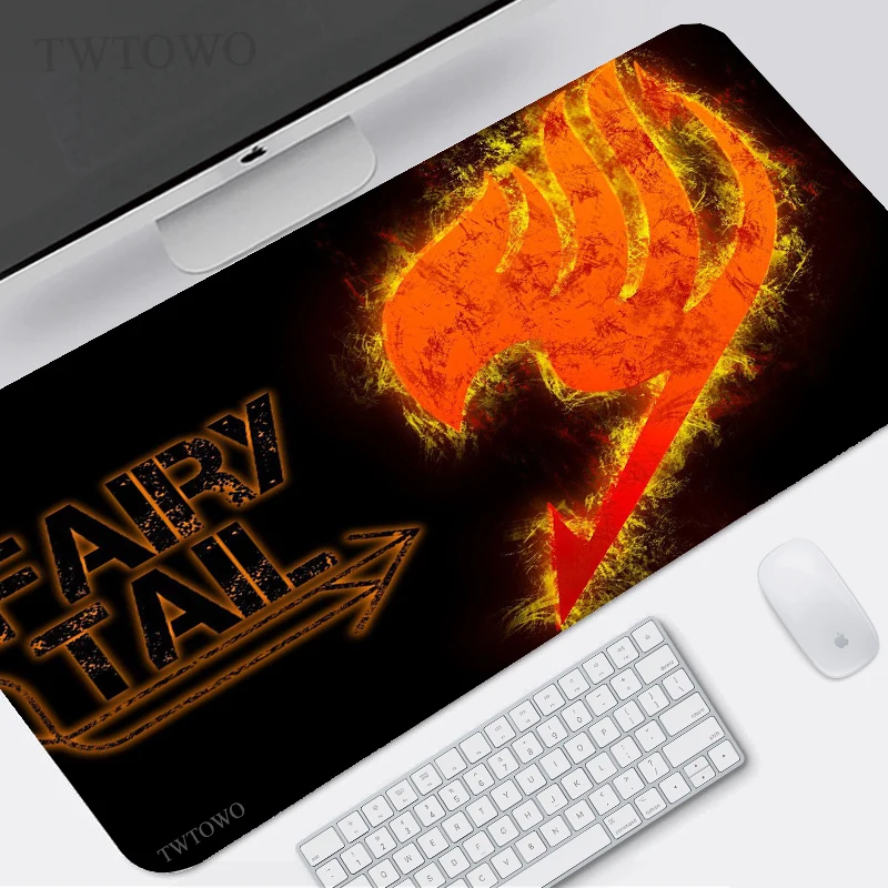 

Fairy Tail Mouse Pad Gaming XL Home New Large Mousepad XXL MousePads Office Natural Rubber Anti Slip Carpet Laptop Mouse Mat