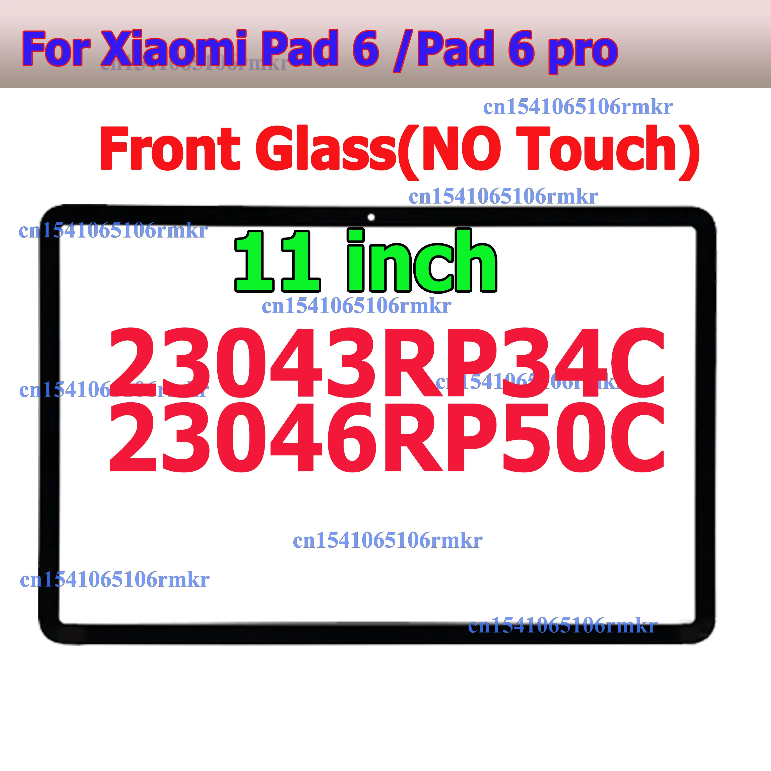 5 шт. без OCA для Redmi Pad 10 6 ''Redmi SE Xiaomi 5/mi 6(Pro)/mi Pro 12 4'' Переднее стекло запасные