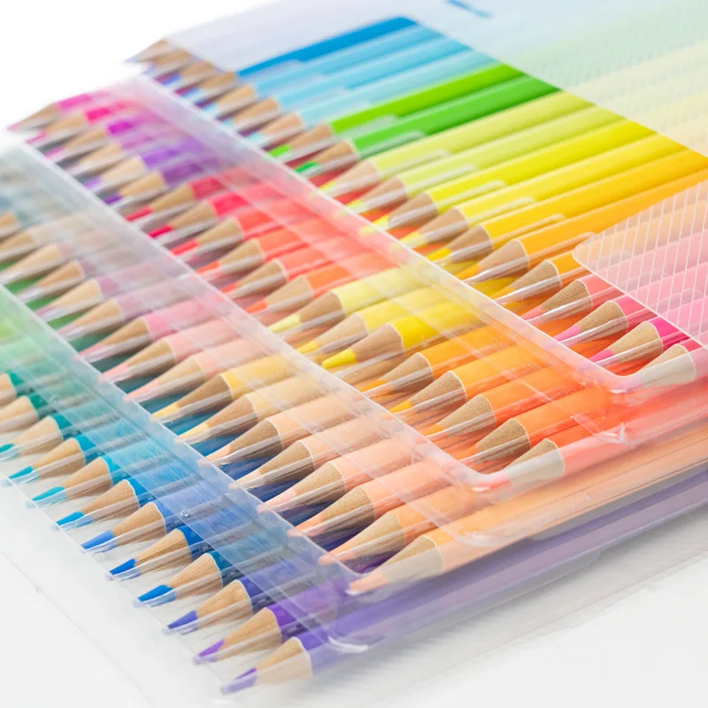 Kup 80 Color Macaron Color Pencil Set Professional Drawing Pen Comic Sketch Design Stroke Pen School Stationery Art Supplies