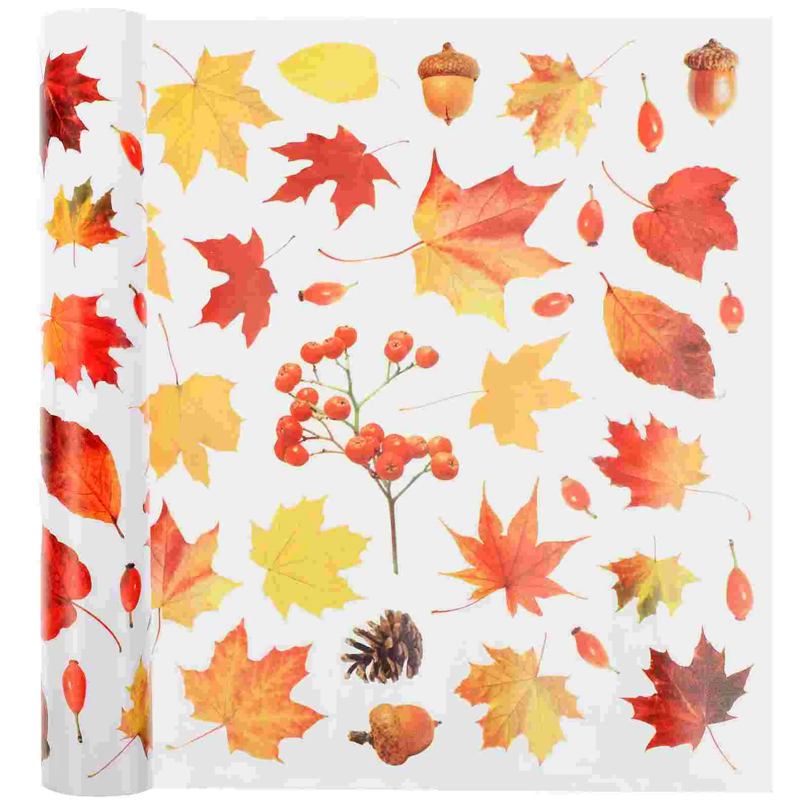 

Window Fall Clings Thanksgiving Autumn Sticker Decals Decorationsleaves Maple Stickers Decor Decal Wall Home Party Leaf