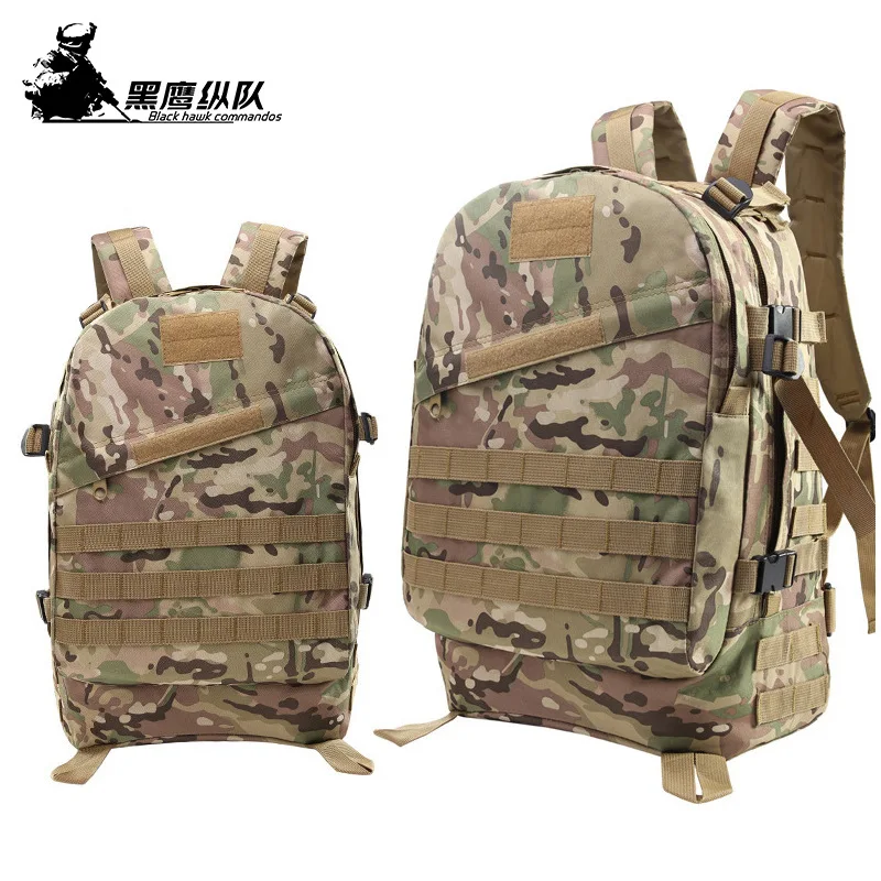 

40 L Military Tactical Bags Backpack Army Molle Assault Bag Men Outdoor Hiking Trekking Camping Fishing Hunting Camo Rucksacks