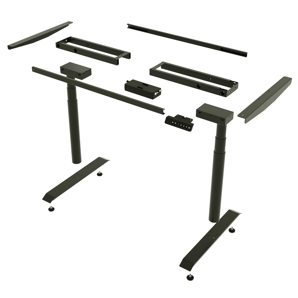 

WuPro office work electric adjustable computer desks laptop desk office table computer table standing desk stand frame