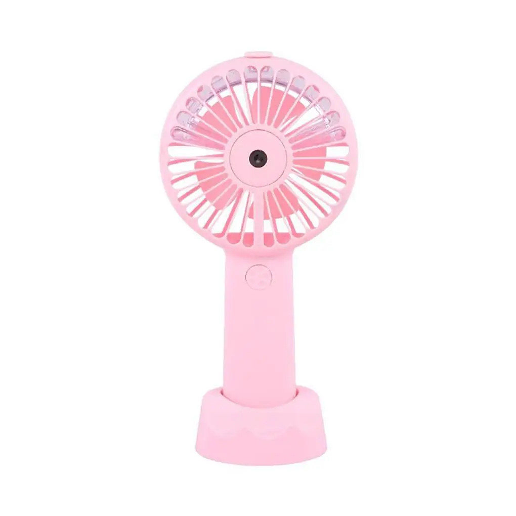 

Portable water Mist Fan USB Handheld Rechargeable Battery Mini Fan Hand Face Sprayer steamer Mist Beauty Humidifier Fan Cooler