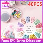 Горячая Распродажа цветные заколки для волос для малышей Детские заколки для волос BB металлическая заколка для девочек женские аксессуары для волос