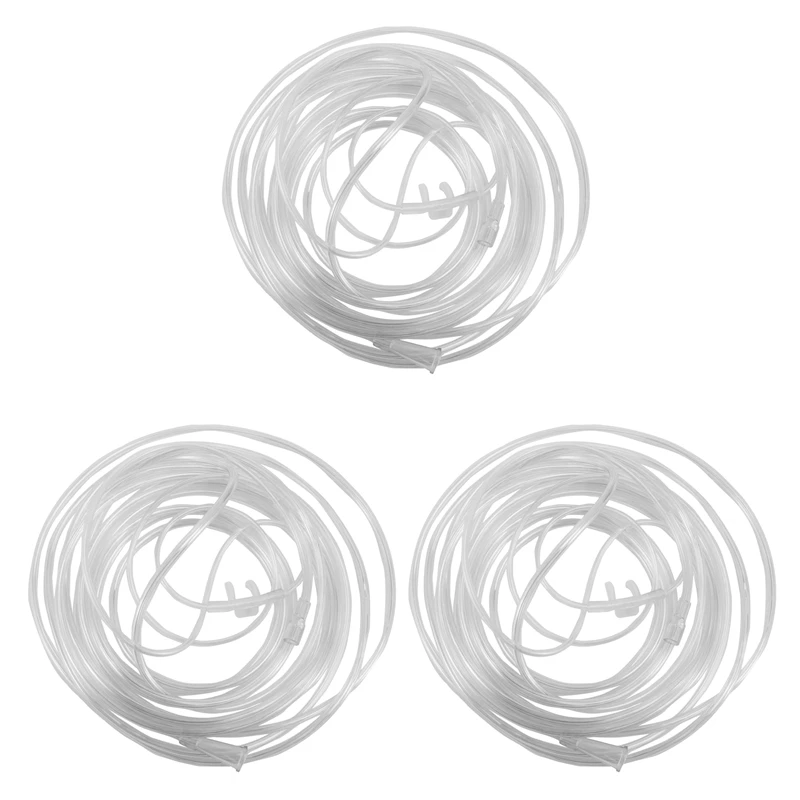 

Hot YO-3X 6M Double Hole Soft Nasal Oxygen Tube Nasal Oxygen Cannula Nasal Tube Suitable For Oxygen Generator