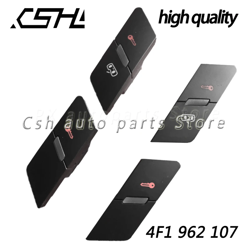 

4F1962107 Car accessories Door lock system swtich for AUDI A6 C6 Avant 2004-2008 replace 4F2962108 4F0962107A 4F0962108A