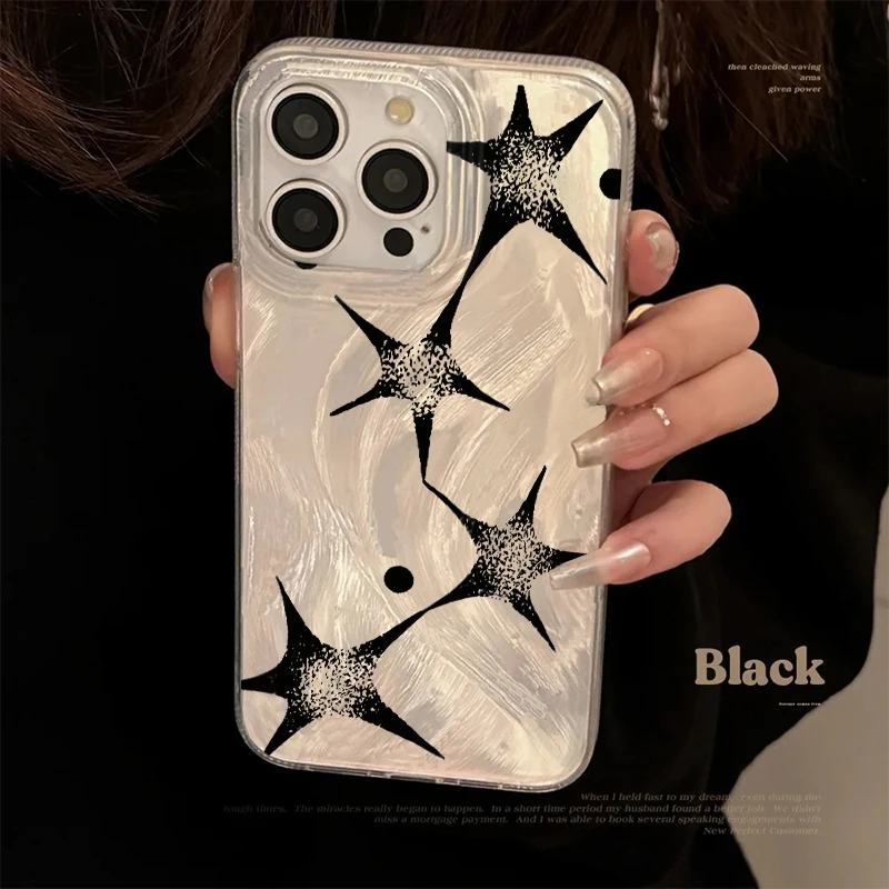 Фото Противоударный чехол-бампер Shining Star с модным узором для iPhone 17, 16 Pro Max, 11, 13, 12, 14, 15, 7, 8 Plus, XS, X, XR, 16E №3