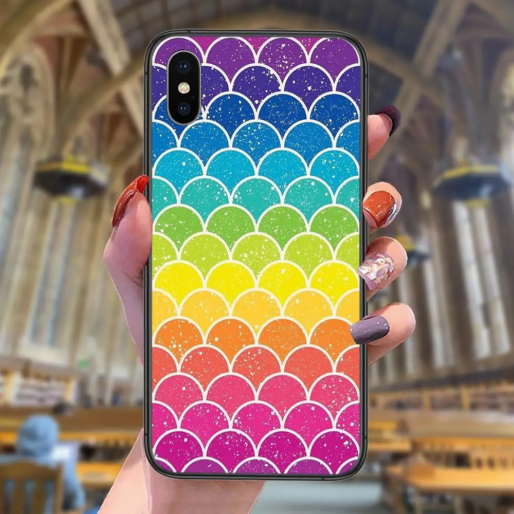 Cheap Real For Xiaomi Redmi Note 3S K20 K30 K30i K30S K40 Gaming Pro Plus Ultra 5G Racing Cute Color Fish Scales Soft TPU Phone images - 6