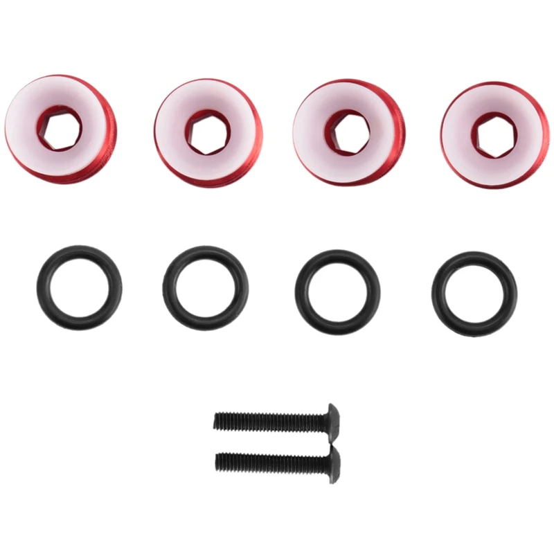 Металлическая крышка Delrin гайка ступицы с уплотнительным кольцом AON21N02 для ARRMA BLX 6S