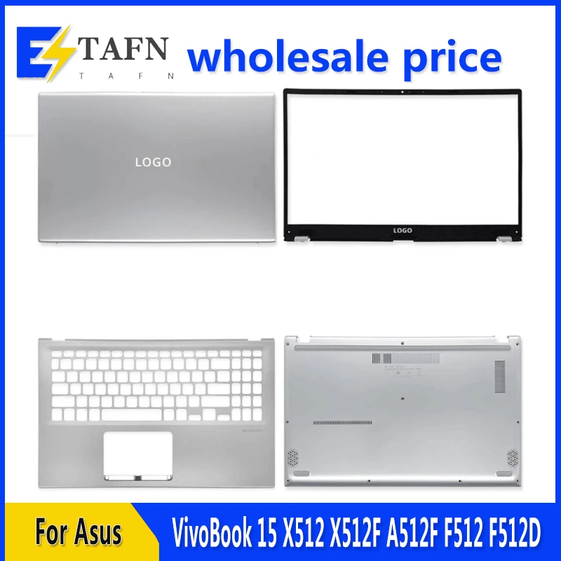 Новинка для ноутбука VivoBook 15 X512 X512F A512F F512 F512D задняя крышка ЖК-дисплея передняя