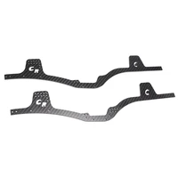 lcg lower center of gravity carbon fiber chassis frame rails for 110 rc crawler axial scx10 i ii iii upgrades parts
