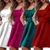 optional multi color 2022 summer new womens color commuter tube top party dressvestidos