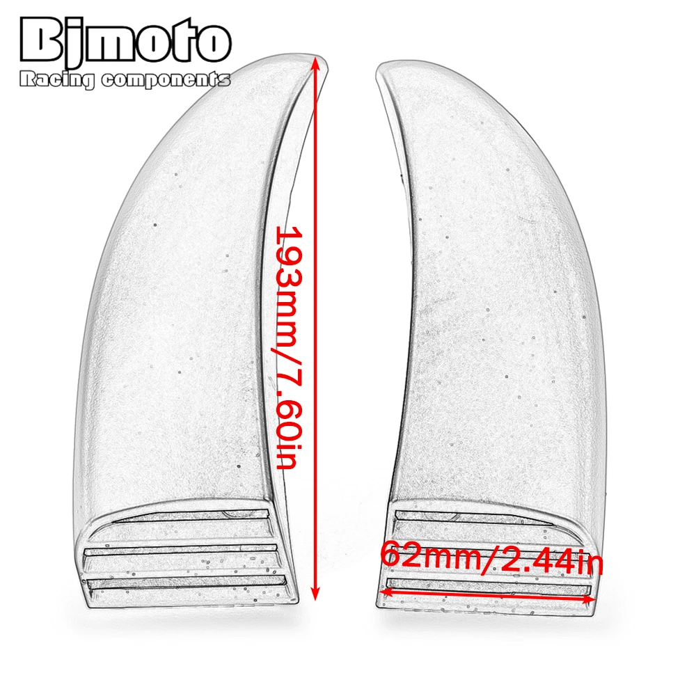 Крышка воздуховода охладителя тормозного диска для Yamaha YZF-R1 YZF-R1M YZF-R6 BMW S1000R S1000RR