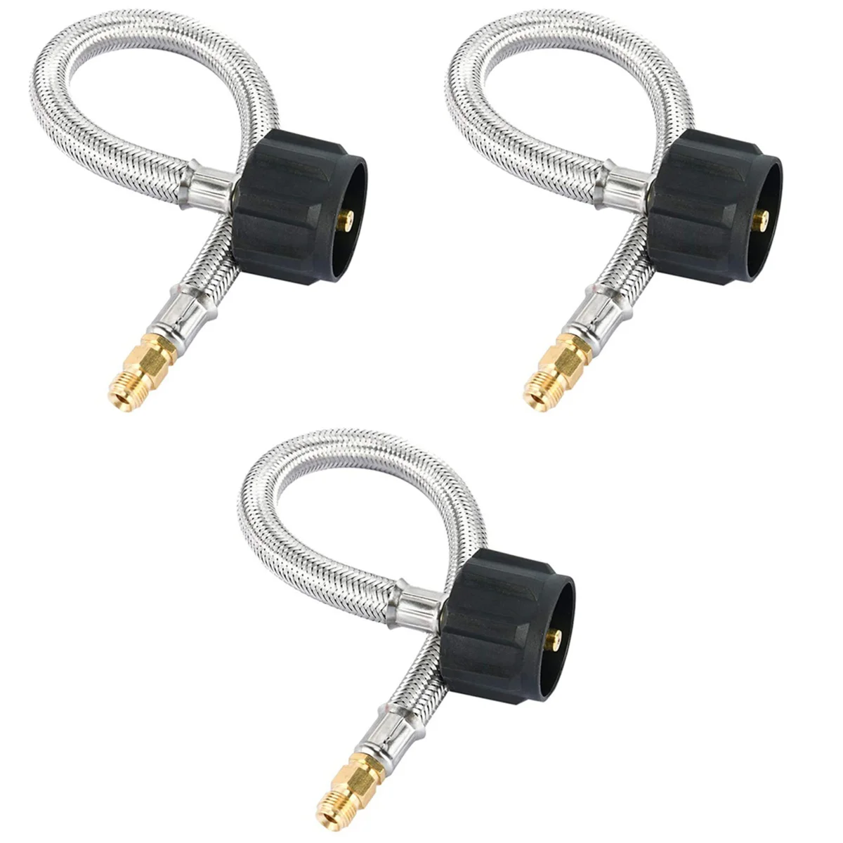 

3x Flexible Rv Propane Quick Connect Hose Propane Hose Camper Propane Hose Propane Tank Hose Propane Hose Quick Connect