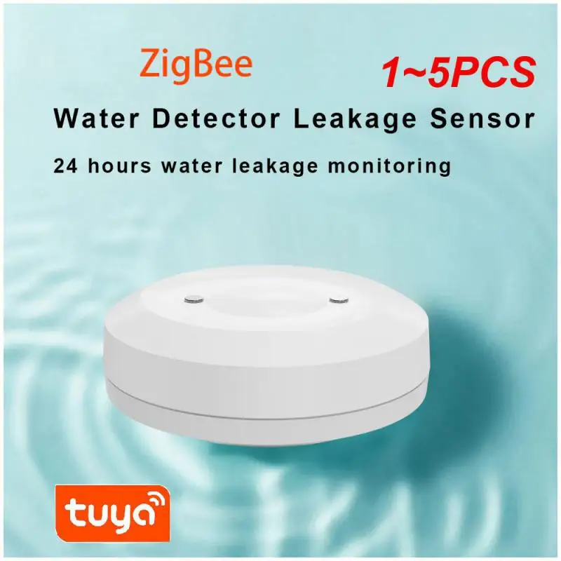 

Погружной датчик для утечки воды ZigBee, водонепроницаемый детектор перелива, умный дом, 1 ~ 5 шт.