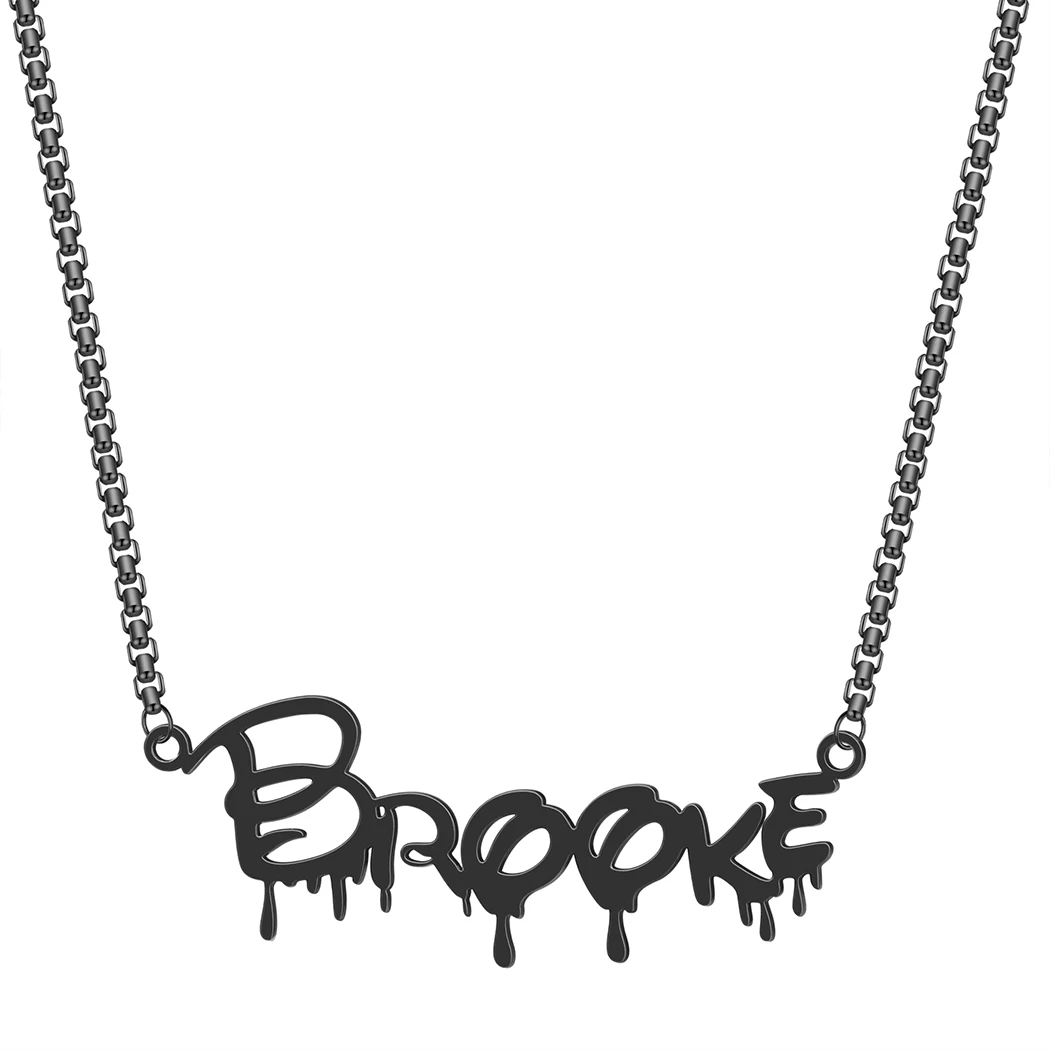 

Чокер из нержавеющей стали Женский, ожерелье с именем на заказ, свадебный подарок для гостей, аксессуары